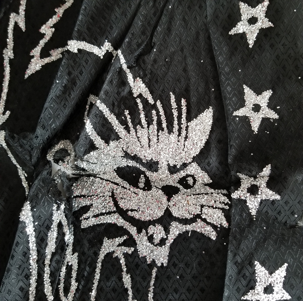 🎃SOLD! Rare! Vintage Halloween Cat Mask Witch Costume - Picture 5 of 12